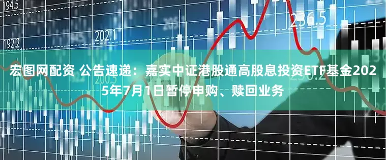 宏图网配资 公告速递：嘉实中证港股通高股息投资ETF基金2025年7月1日暂停申购、赎回业务