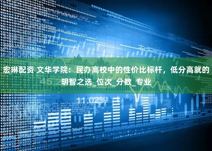 宏琳配资 文华学院：民办高校中的性价比标杆，低分高就的明智之选_位次_分数_专业