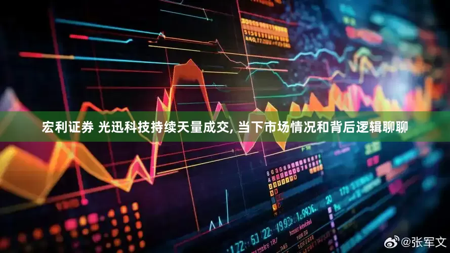 宏利证券 光迅科技持续天量成交, 当下市场情况和背后逻辑聊聊